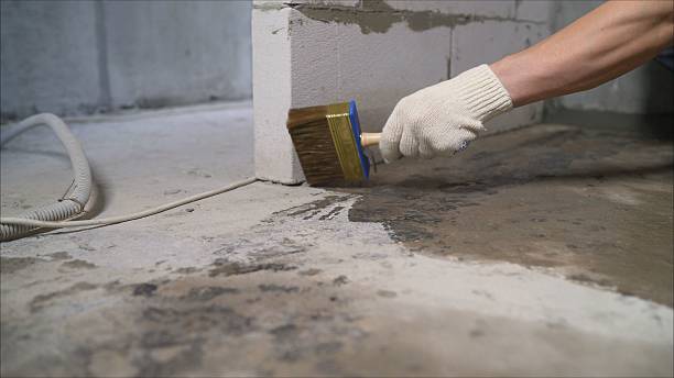 SJ Waterproofing Pros Waterproofing coverage map for Winchester, IL and surrounding area